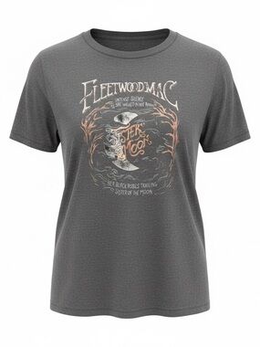 Fleetwood Mac 'Sister of the Moon' Graphic Tee - Charcoal
